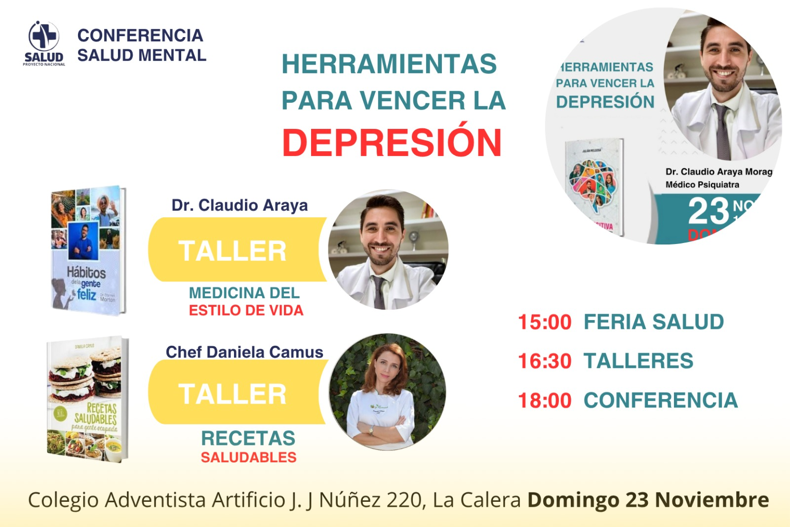 CONFERENCIA DE SALUD MENTAL - 23 DE NOVIEMBRE 2025