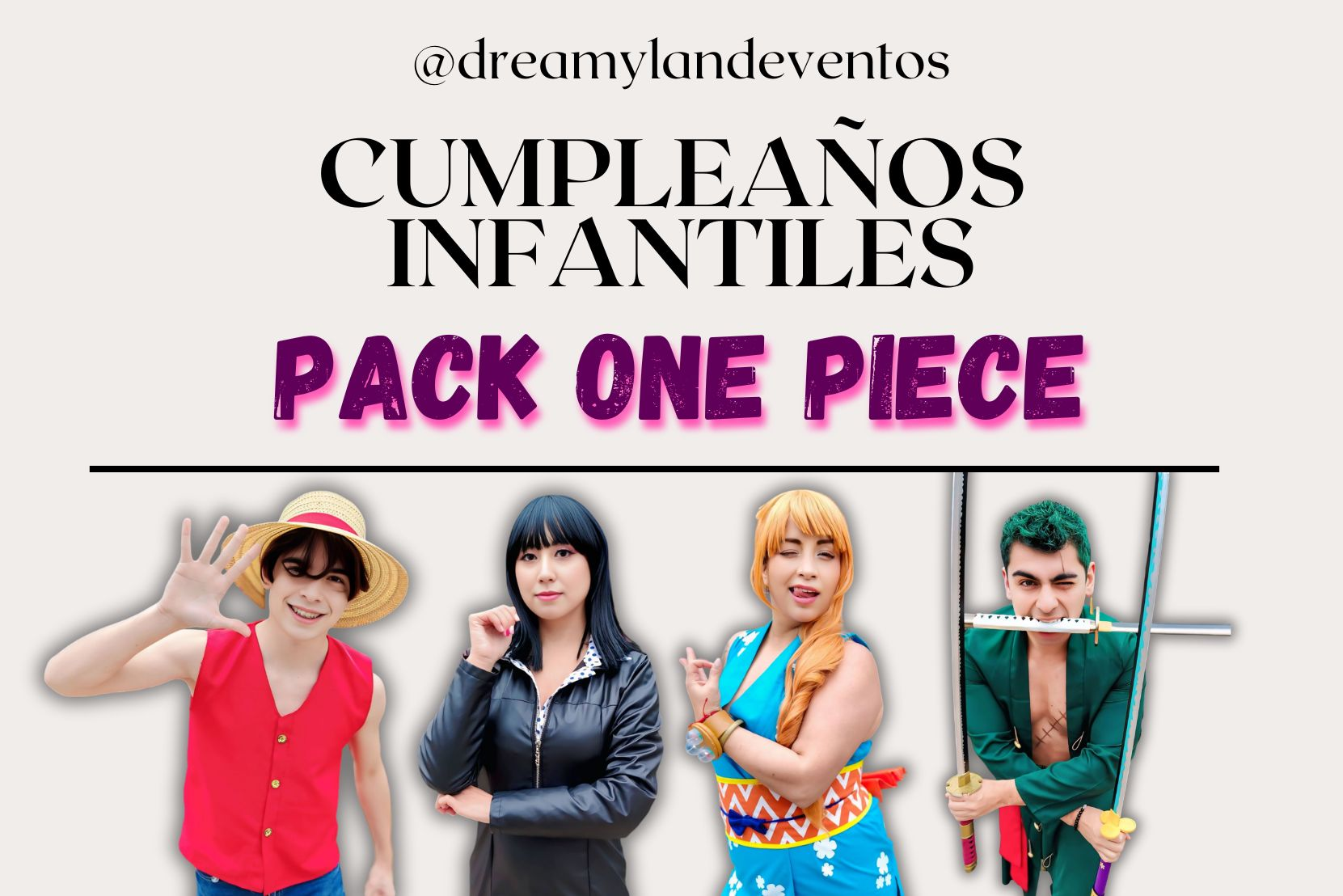 Cumpleaños | Pack's One Piece