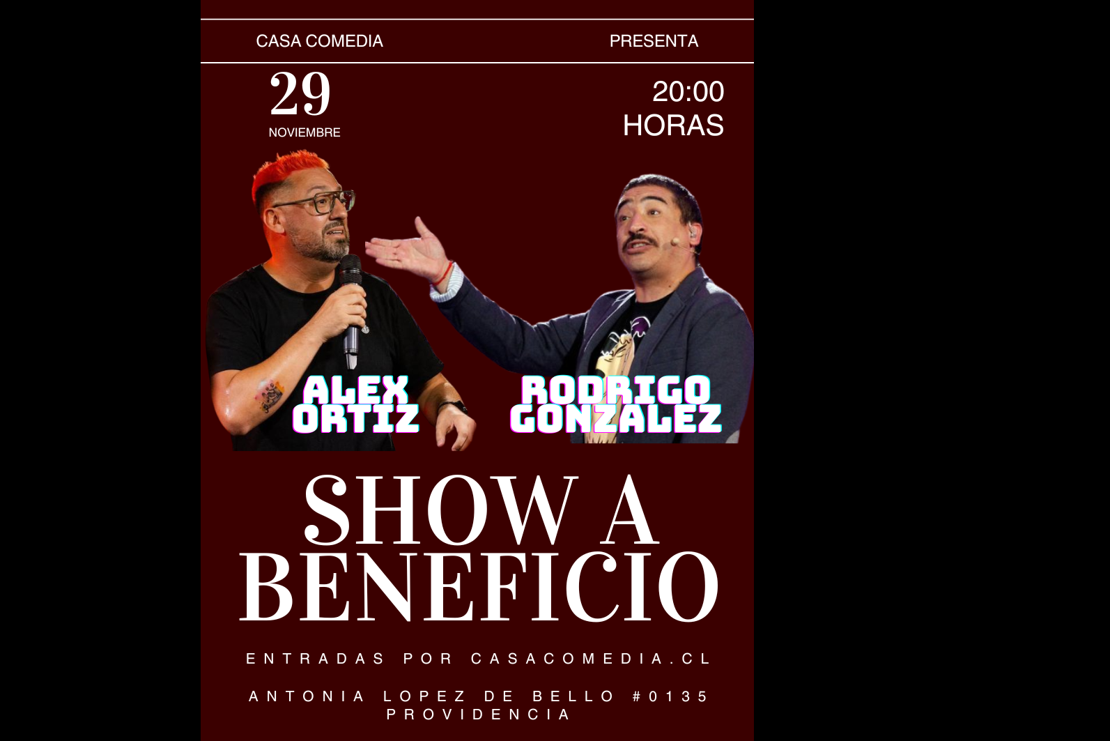 Alex Ortiz y Rodrigo González