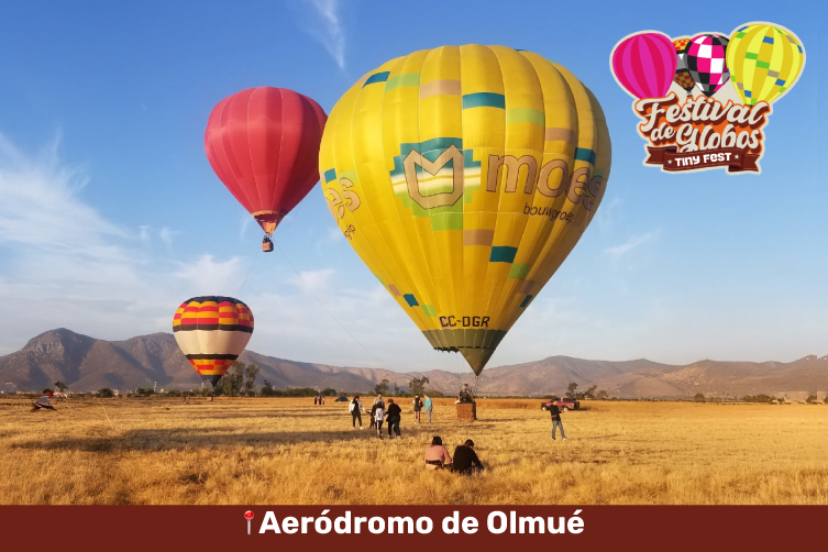 Tiny Fest - Festival de Globos Aerostáticos - Olmué: 7 de Diciembre