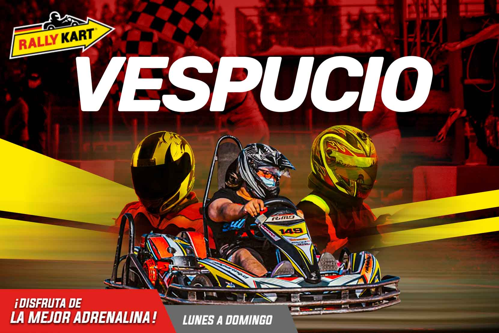 ¡Ven a Correr al Rally Kart Mall Plaza Vespucio!