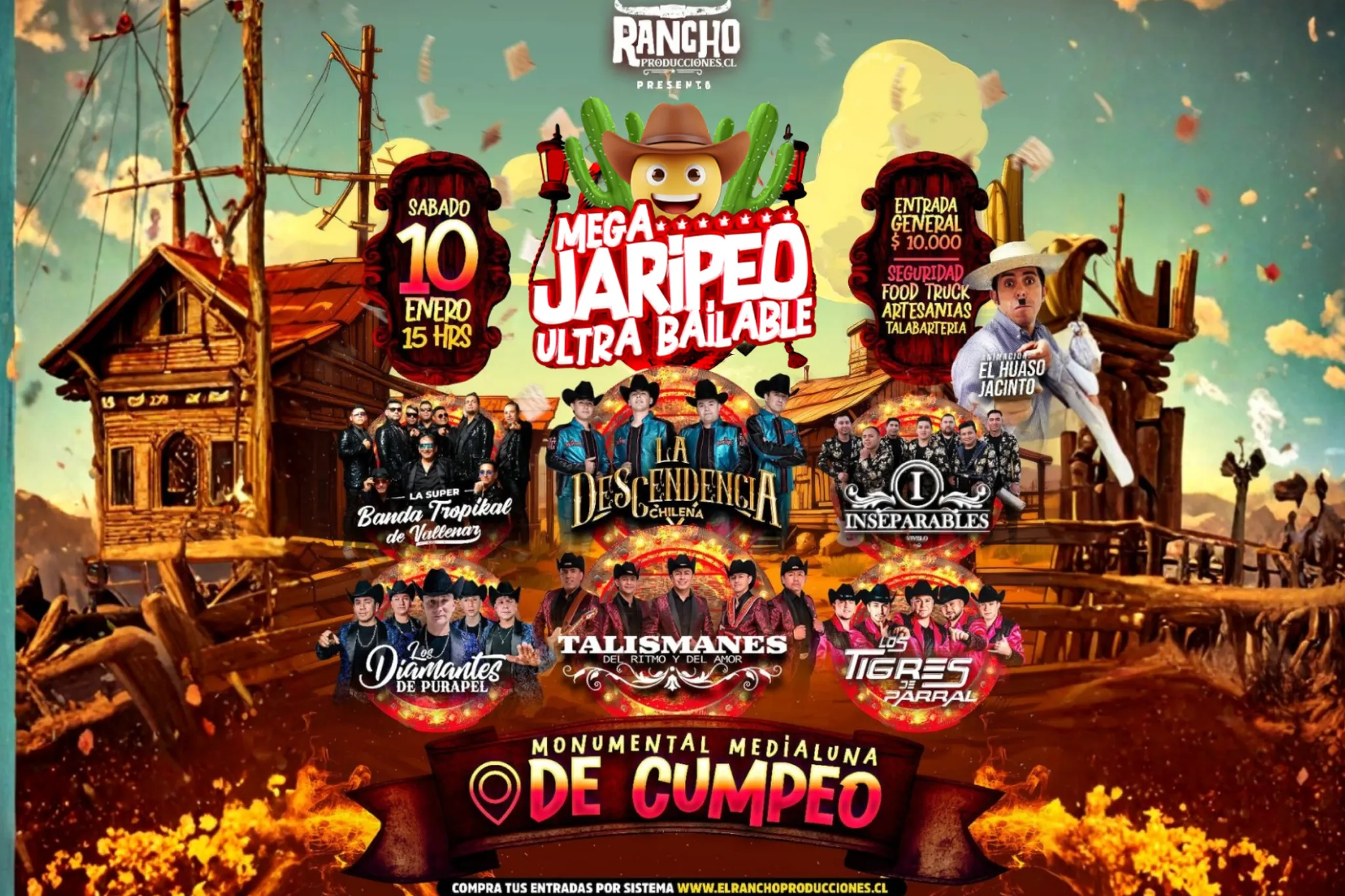 Mega Jaripeo Cumpeo | 10 de Enero