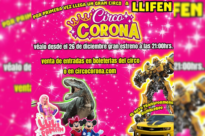 El Gran Circo Corona - Llega a Llifen