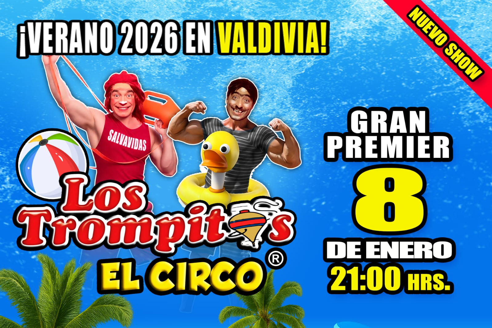 Circo de los Trompitos - Llega el Verano 2026 en Valdivia