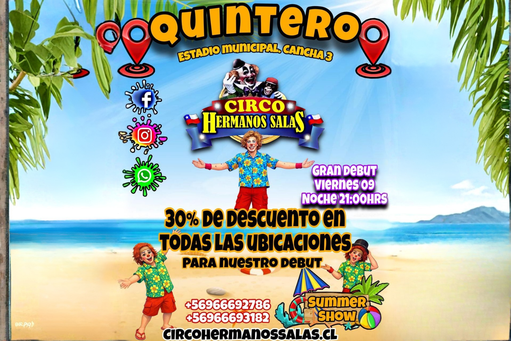 Circo Hermanos Salas en Quintero