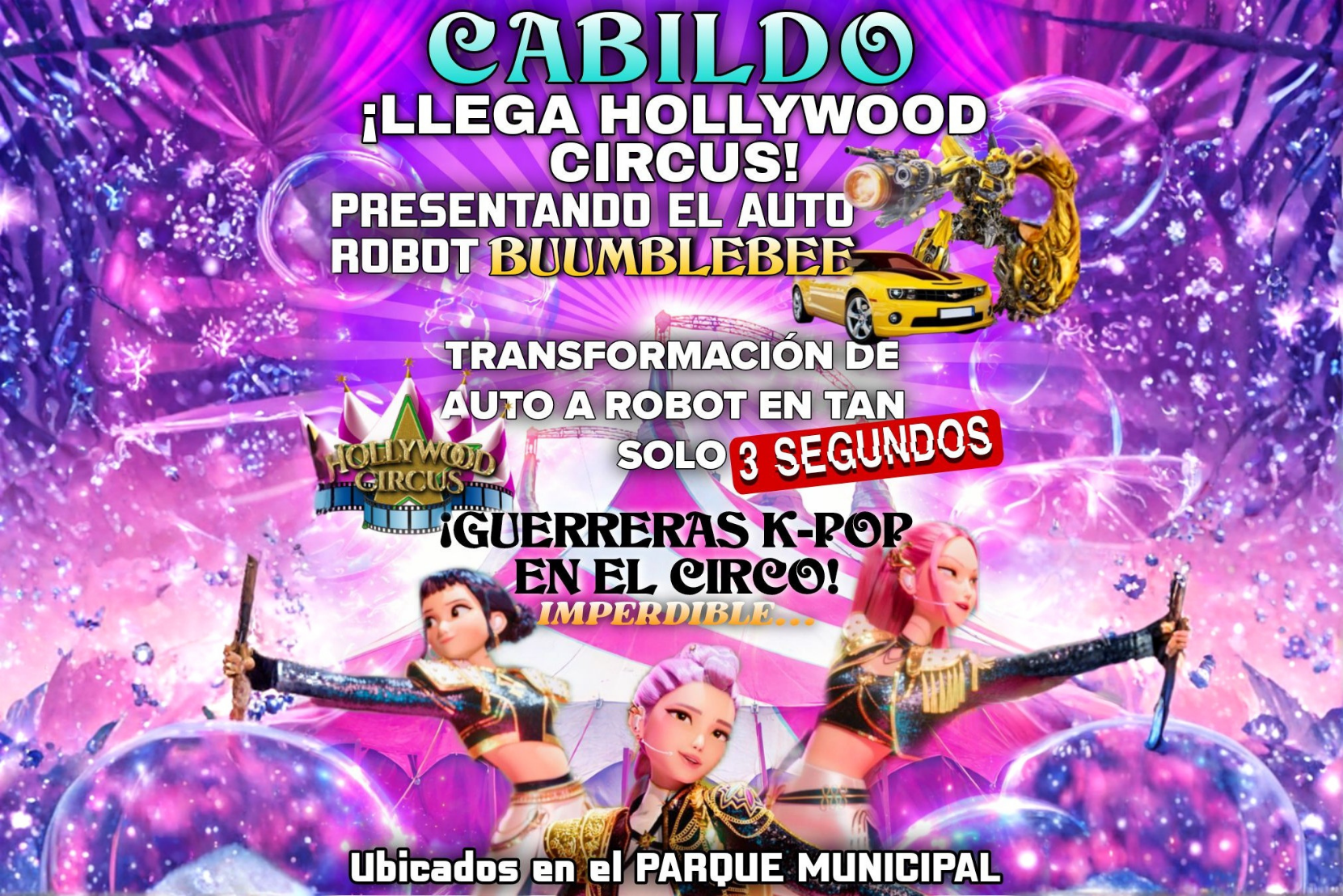 Hollywood Circus en Cabildo