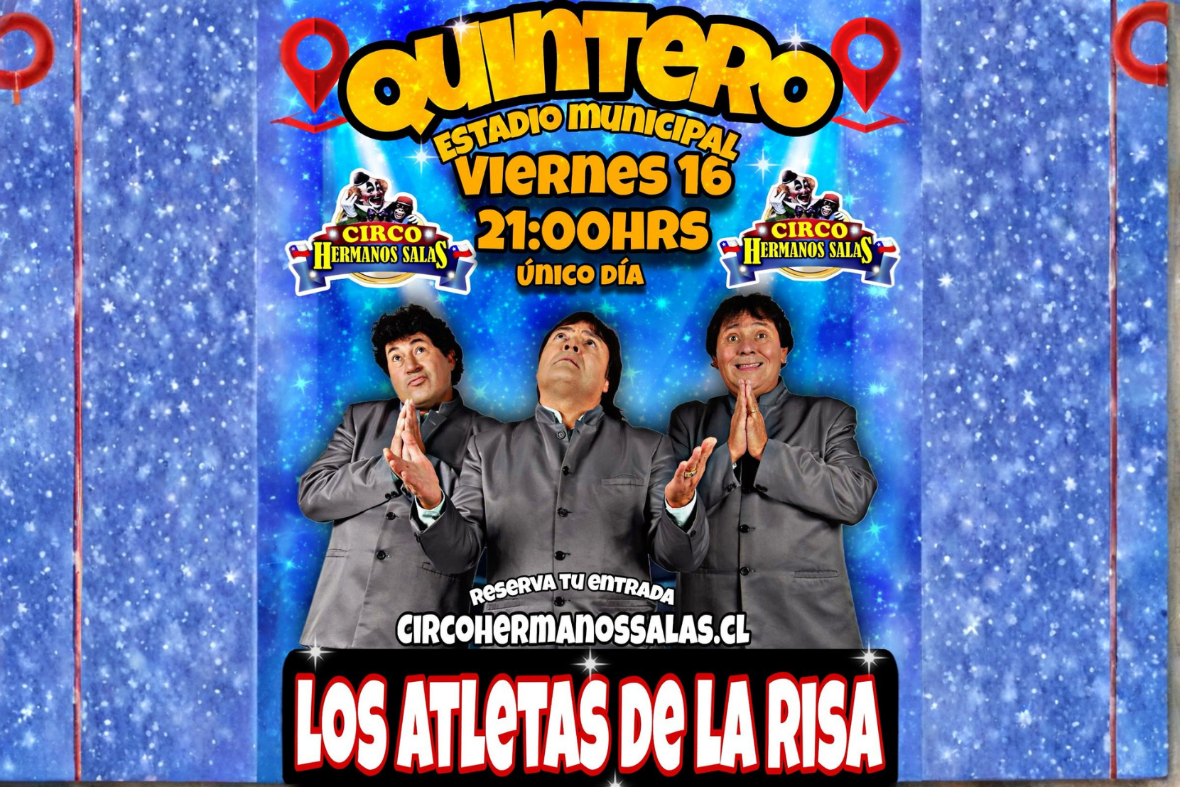 Los Atletas de la Risa - Circo Hermanos Salas en Quintero