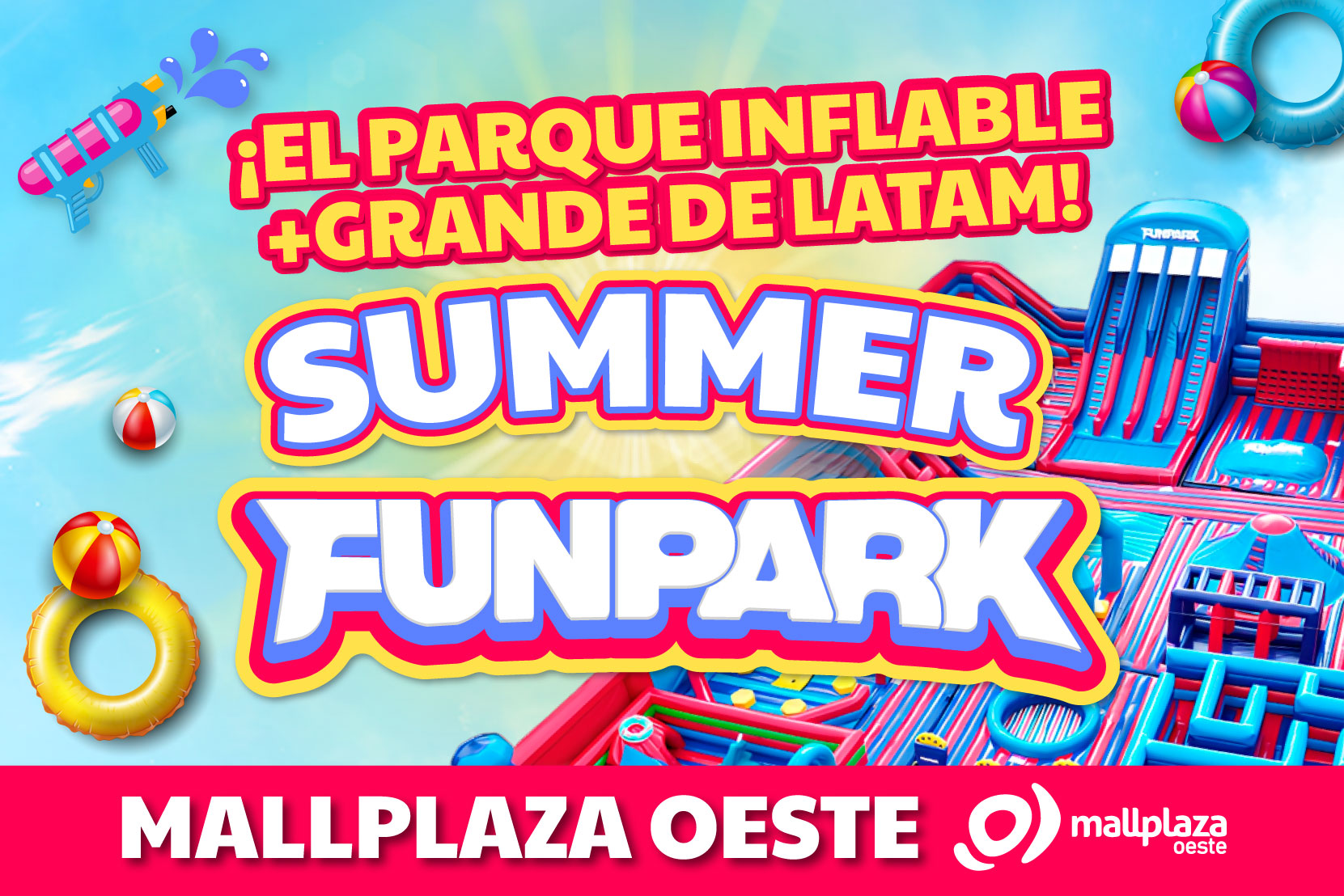 FUNPARK, La Experiencia Inflable Más Grande Mallplaza Oeste