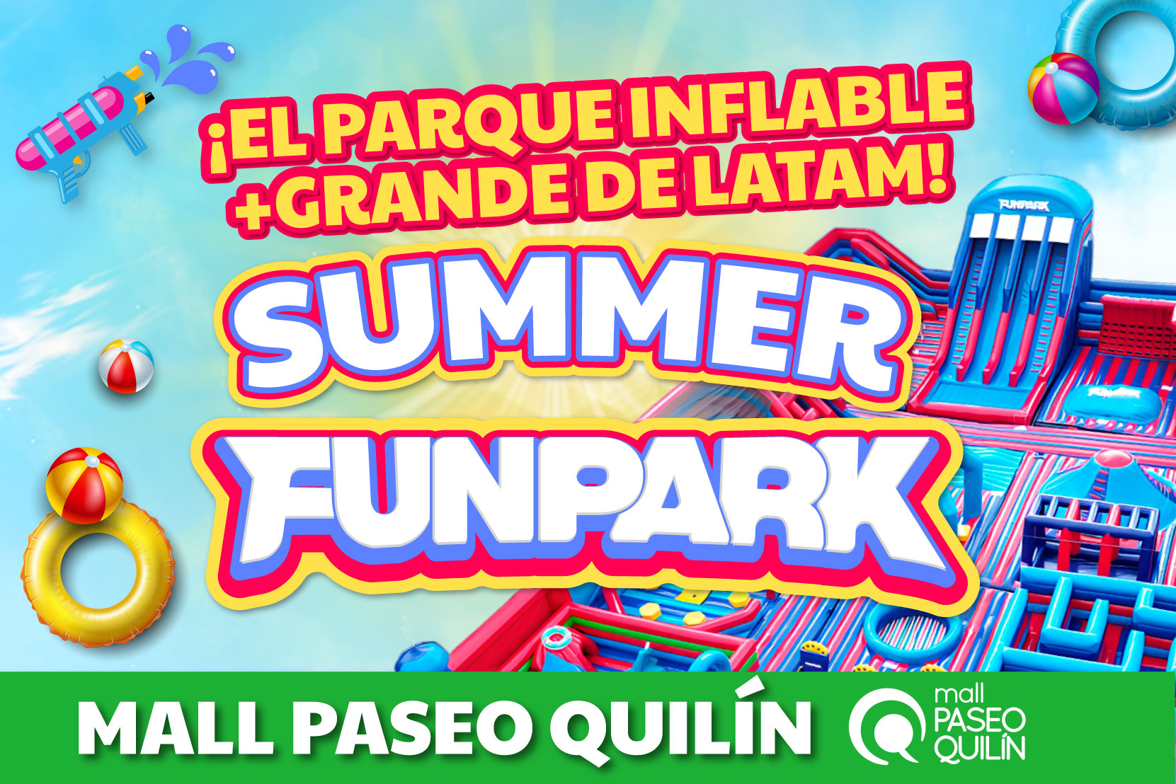 FUNPARK, La Experiencia Inflable Más Grande - Paseo Quilín
