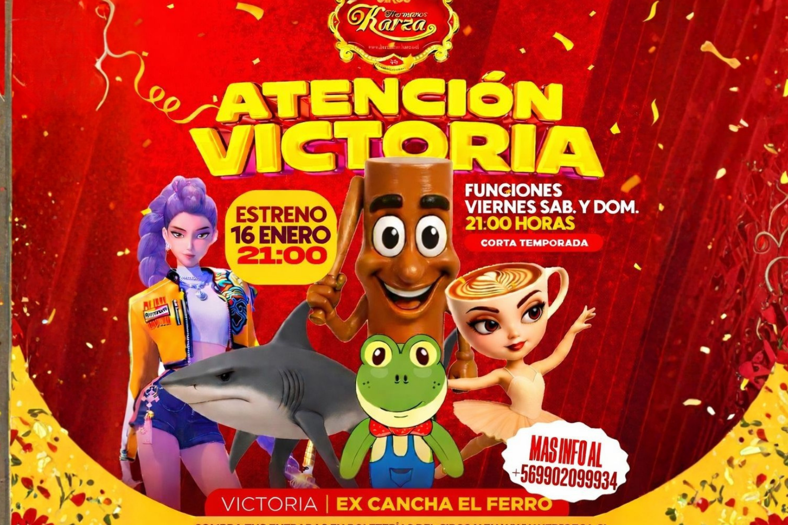 Circo Hermanos Karza en Victoria