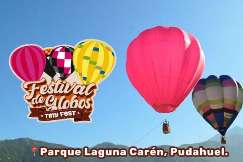 Tiny Fest - Festival de Globos Aerostáticos - Laguna Caren: 31 de Enero