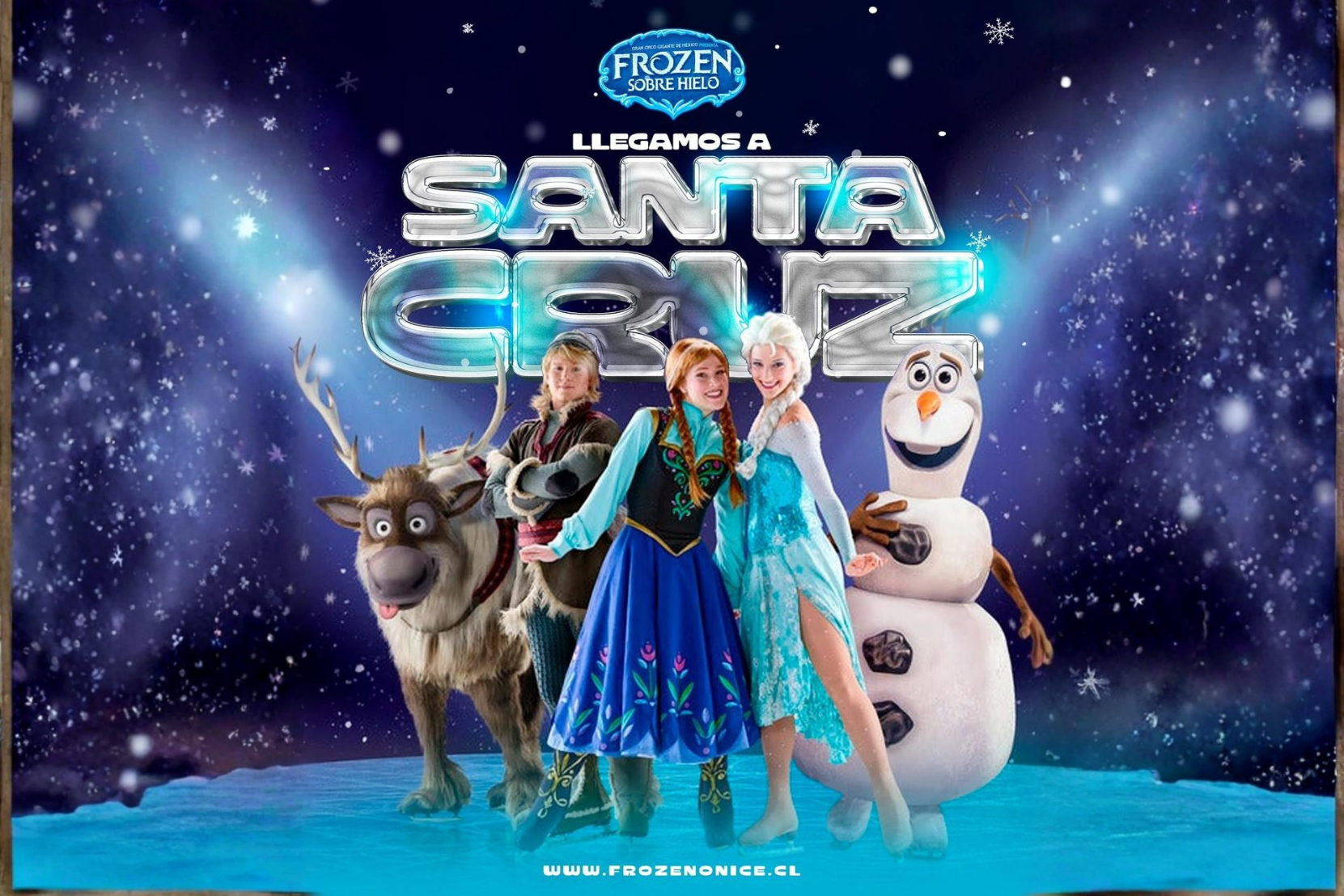 Frozen On Ice | Llega a Santa Cruz