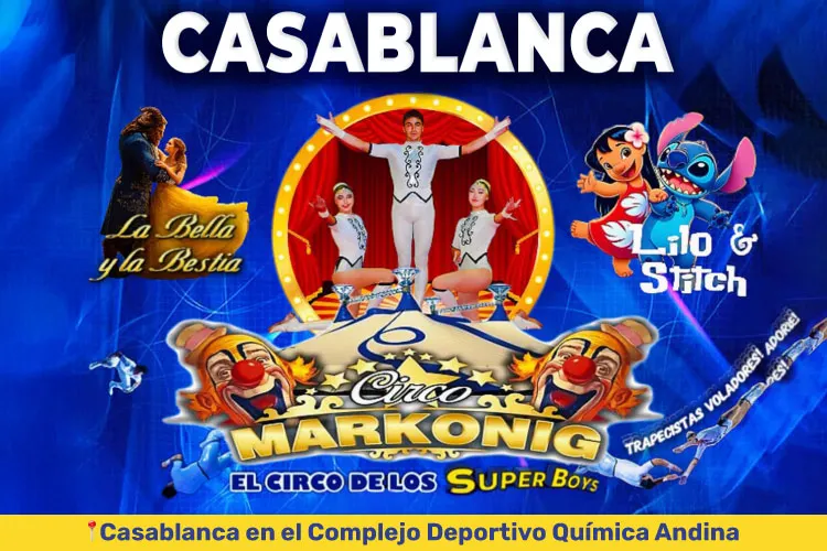 ¡Circo Markonig de los Super Boys en Casablanca!