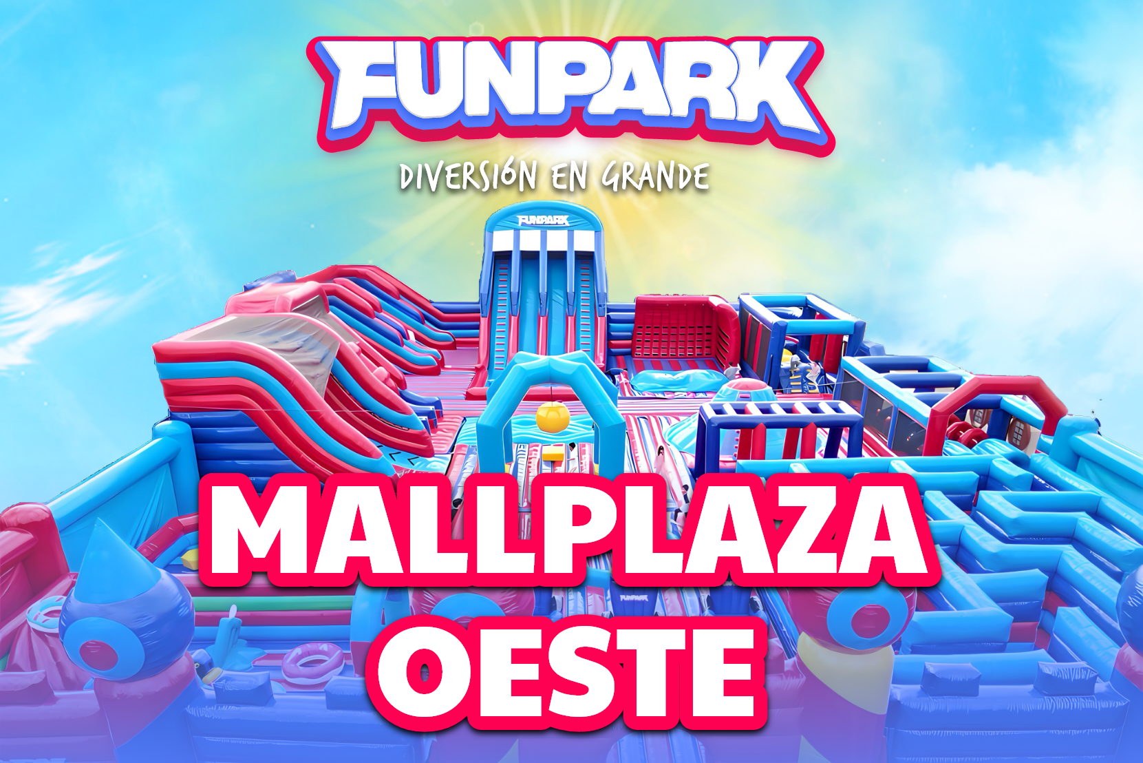 FUNPARK, La Experiencia Inflable Más Grande Mall Plaza Oeste