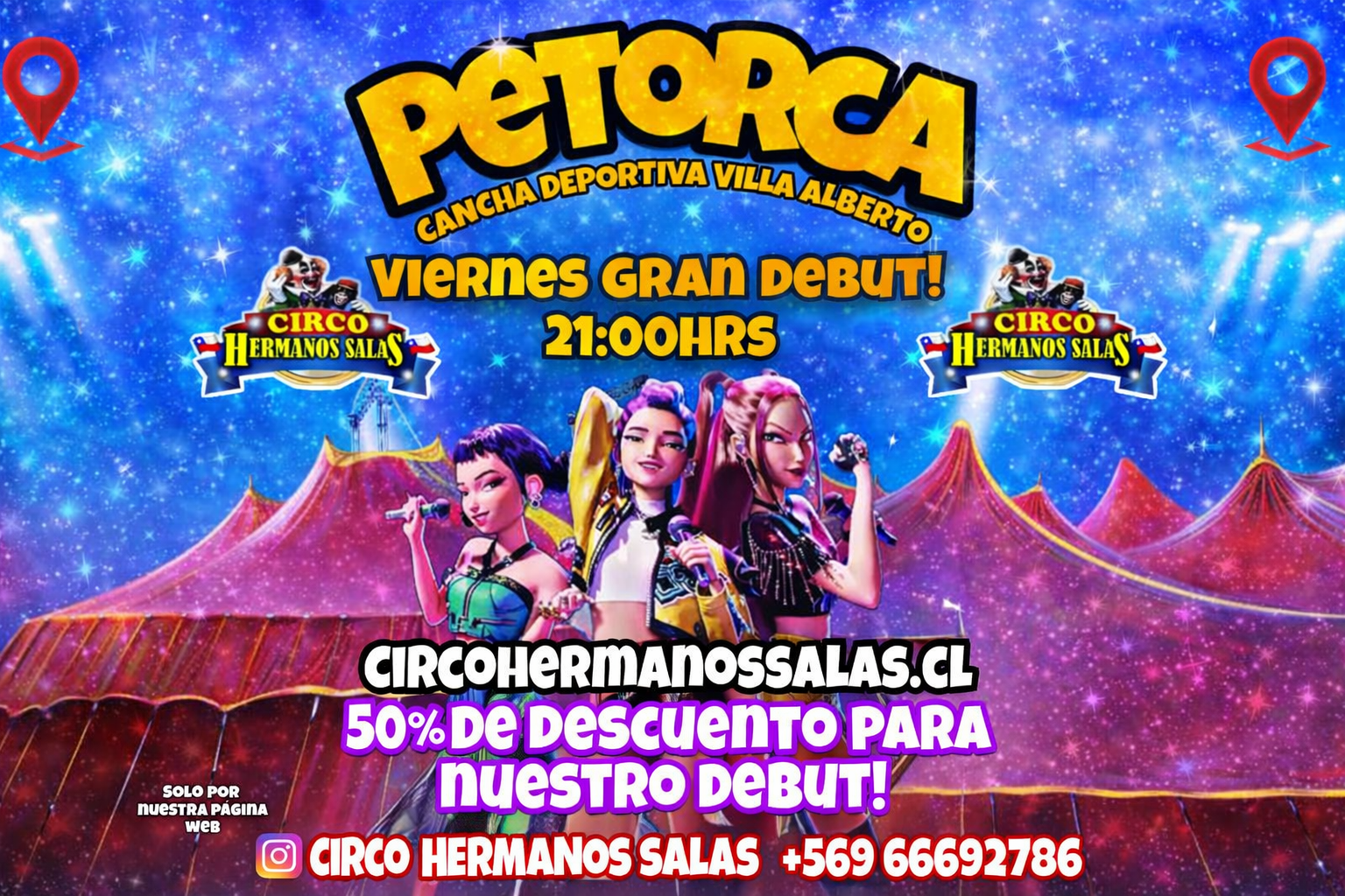 Circo Hermanos Salas en Petorca