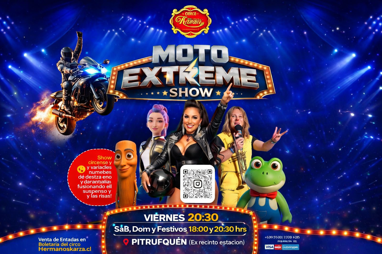 Circo Hermanos Karza en Pitrufquen