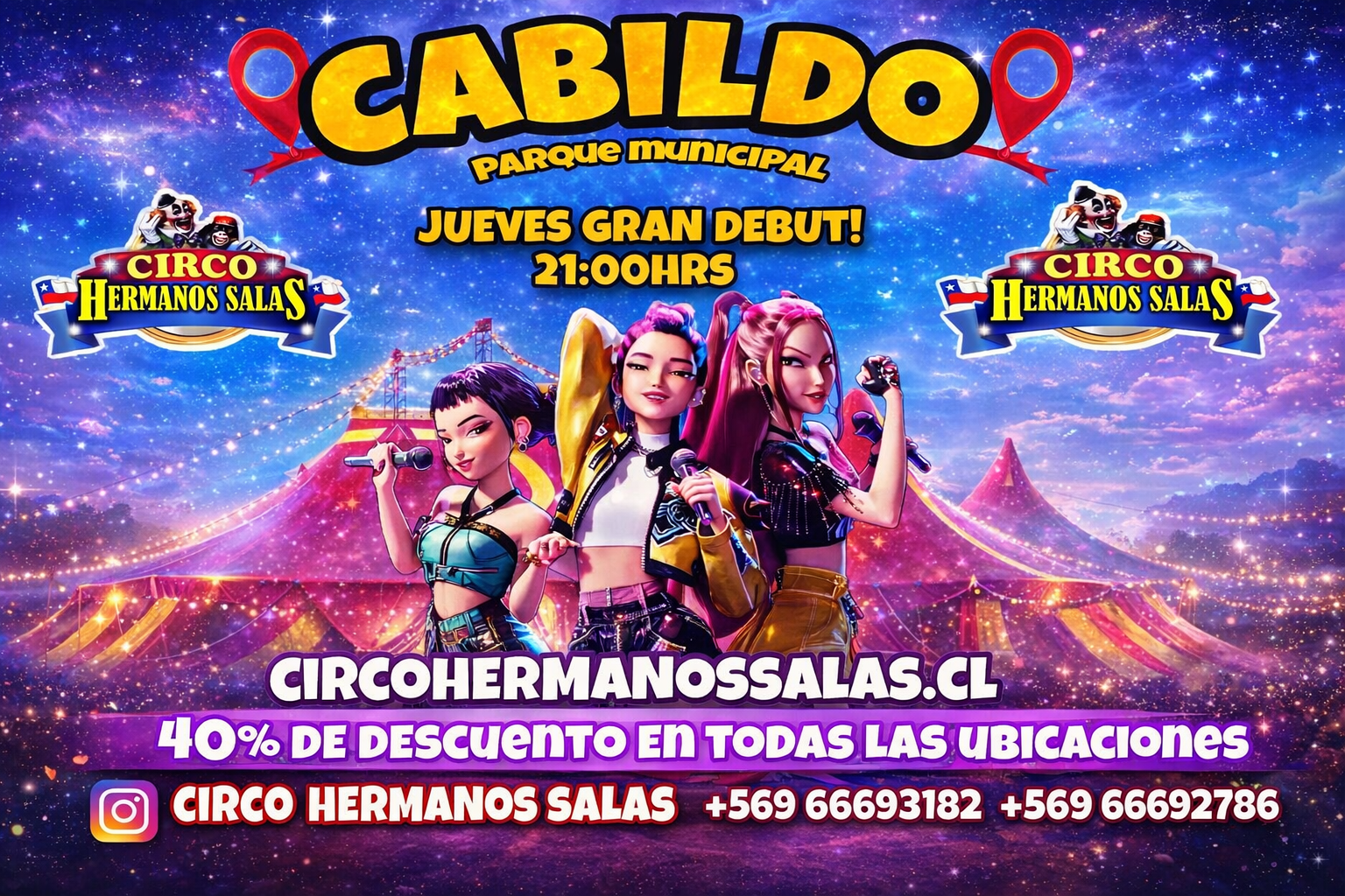 Circo Hermanos Salas en Cabildo