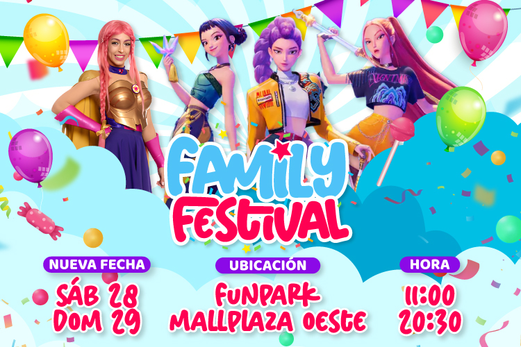 Family Festival - Evento gratis para toda la familia