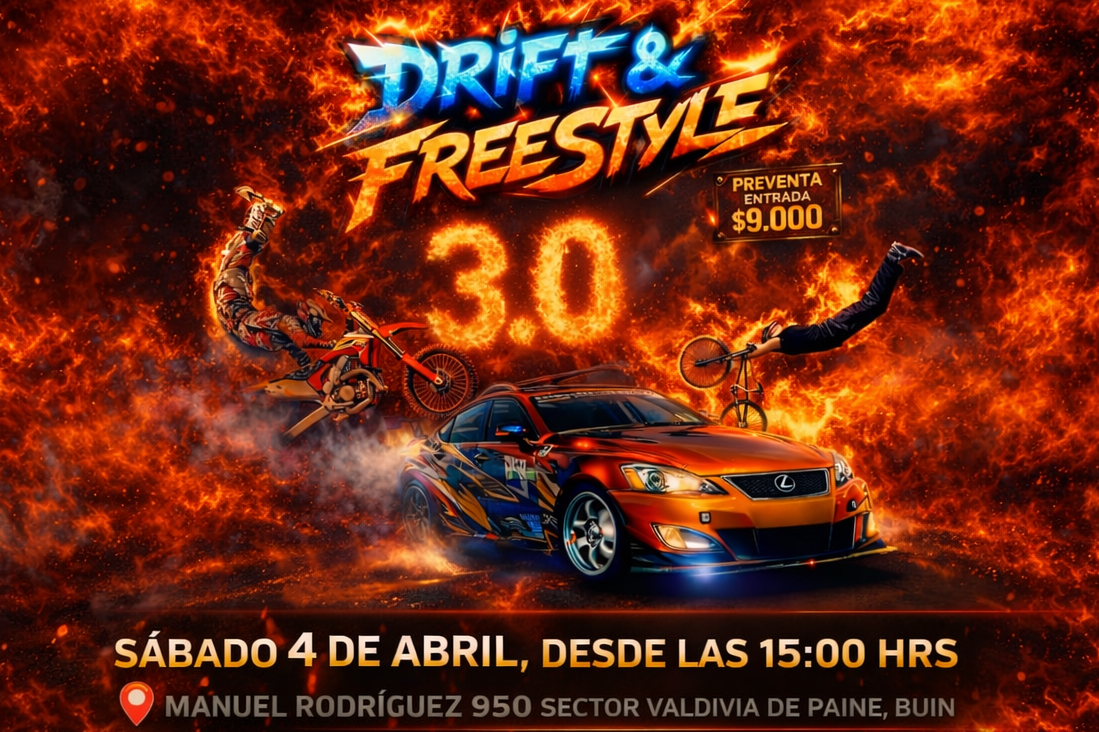 DRIFT AND FREESTYLE 3.0 & SUMMER DIRT CAMP 2.0 - 4 de Abril