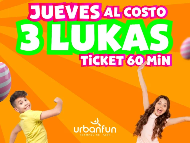 Jueves al COSTO - Ticket 60 minutos