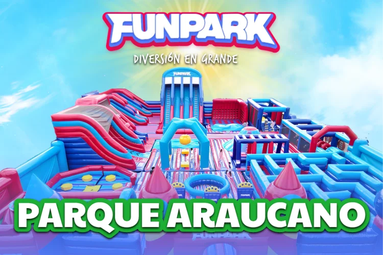 FUNPARK, La Experiencia Inflable Más Grande Parque Araucano