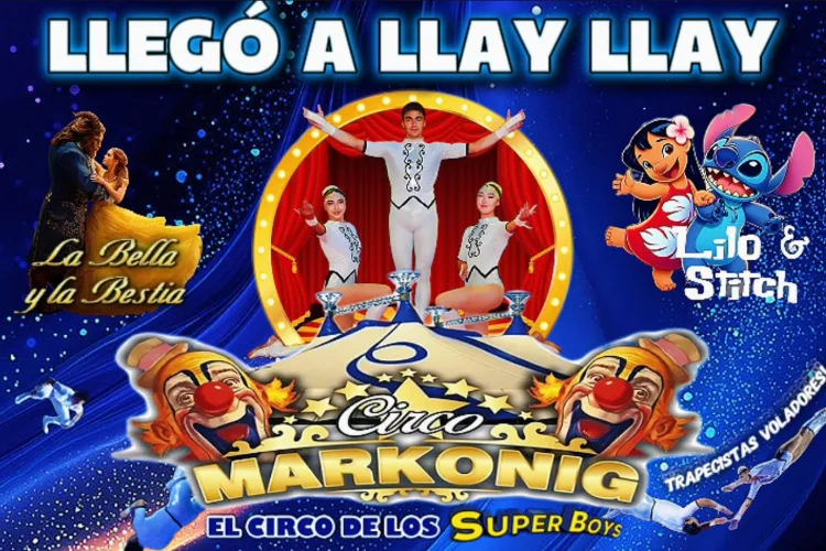 ¡Circo Markonig de los Super Boys en Llay Llay!