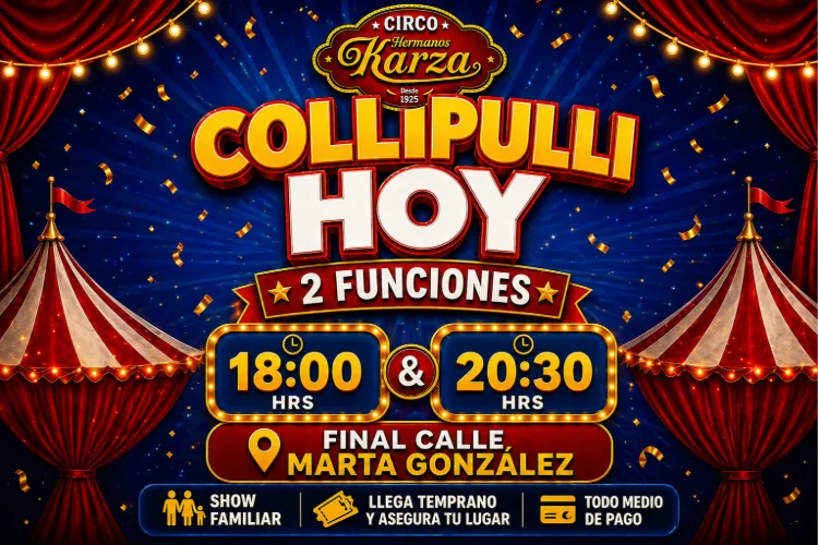 Circo Hermanos Karza en Collipulli
