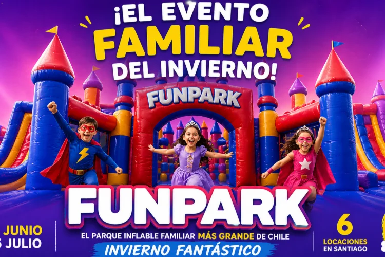 Entrada Funpark Invierno Fantástico - Convenios Sábado y Domingo