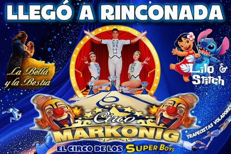 ¡Circo Markonig de los Super Boys en Rinconada!