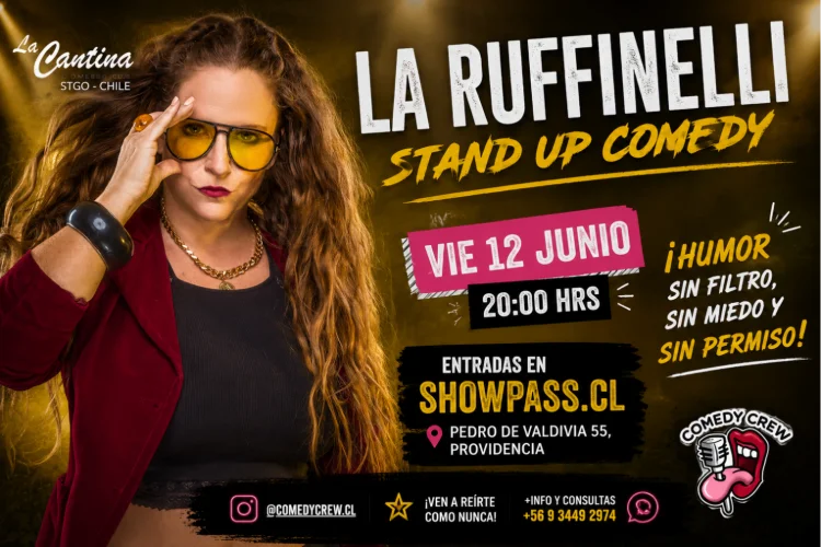La Ruffinelli Stand Up Comedy - 12 de junio