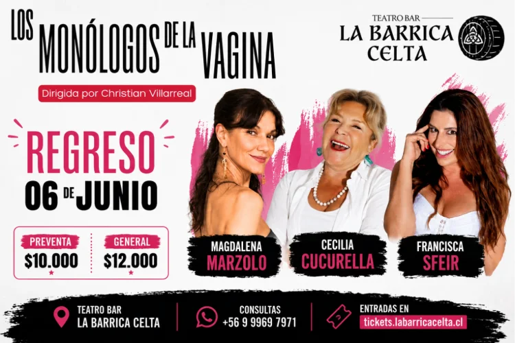 LOS MONÓLOGOS DE LA VAGINA - 06 de junio