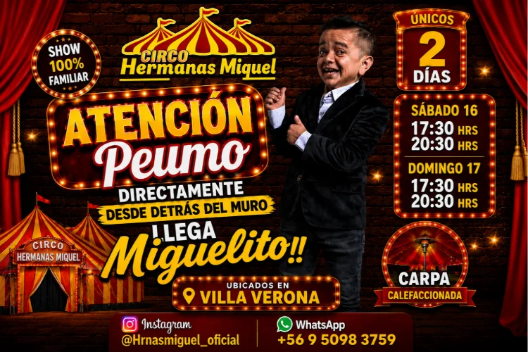 Miguelito en Peumo - Show Familiar 2026