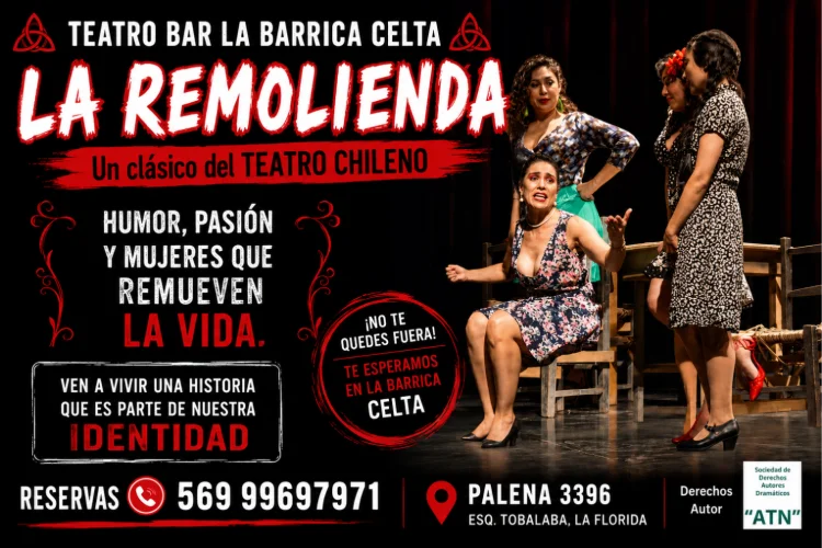 La Remolienda en Teatro Bar La Barrica Celta - 23 de Mayo