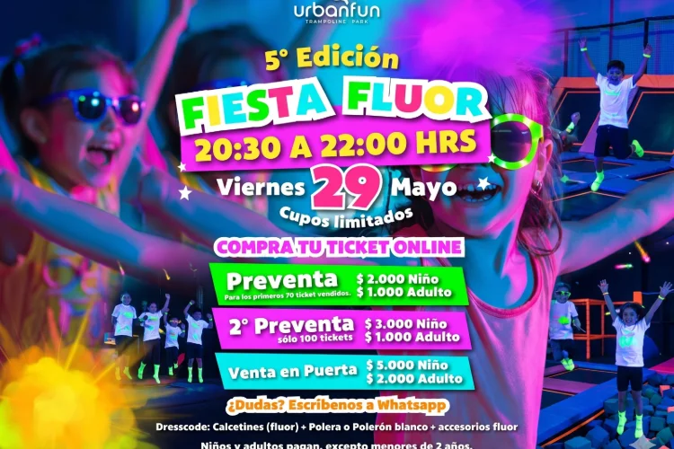 Fiesta Fluor 5ta Edición - 29 de Mayo