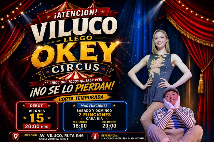 ¡¡¡Okey Circus en Viluco!!!