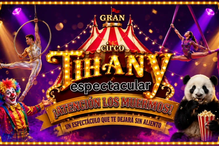 Gran Circo Tihany Espectacular – ¡La Magia del Circo Llega a Los Muermos!