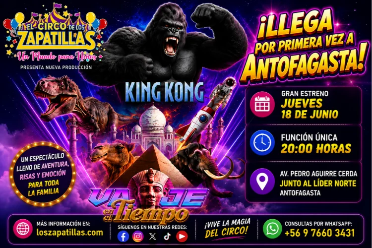 Circo de los Zapatillas en Antofagasta