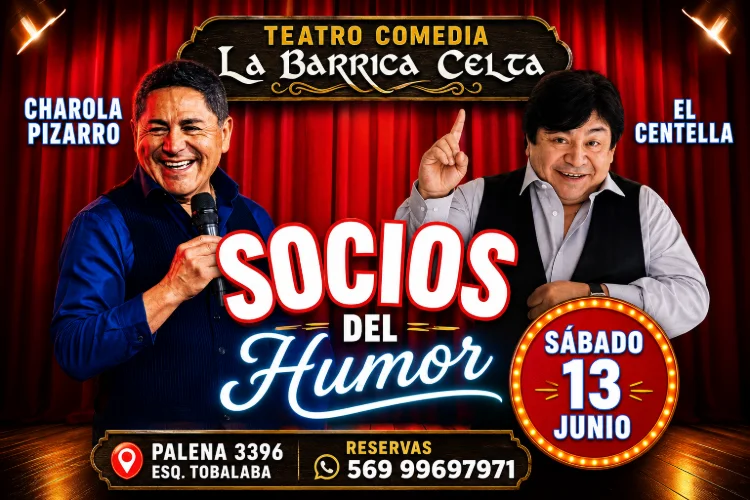 Teatro Comedia - Charola Pizarro y El Centella - 13 de Junio