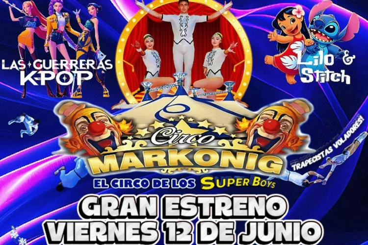 ¡Circo Markonig de los Super Boys en La Calera!