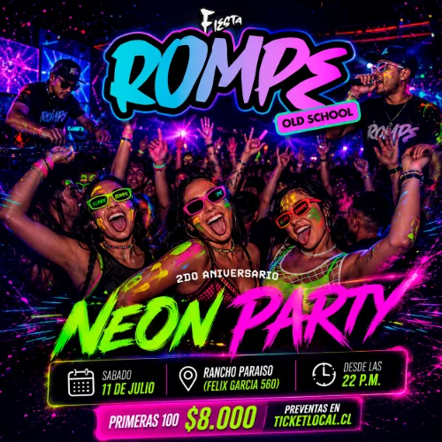 Fiesta rompe 2do aniversario