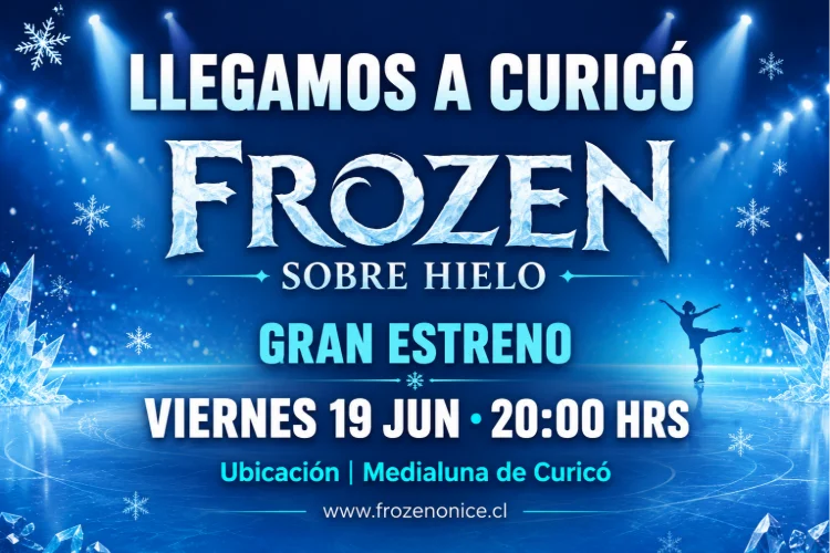 Frozen On Ice | Llega a Curicó