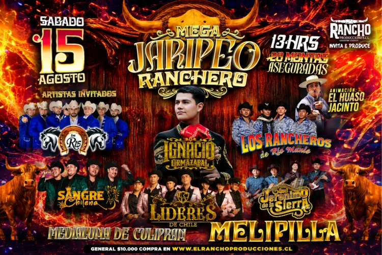 Mega Jaripeo Ranchero - 15 de agosto