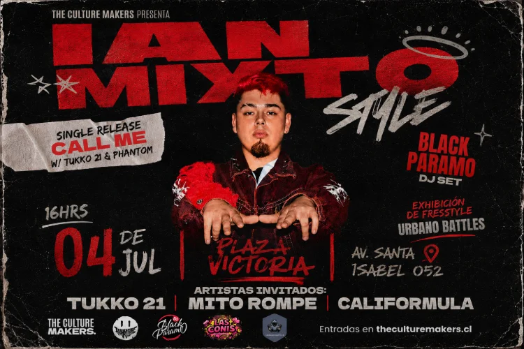 Single Release Call Me - Ian Mixto Style | 04 de julio 2026