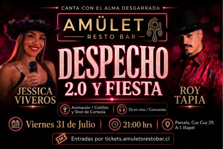 DESPECHO 2.0 & FIESTA! 💔💃 31 de Julio
