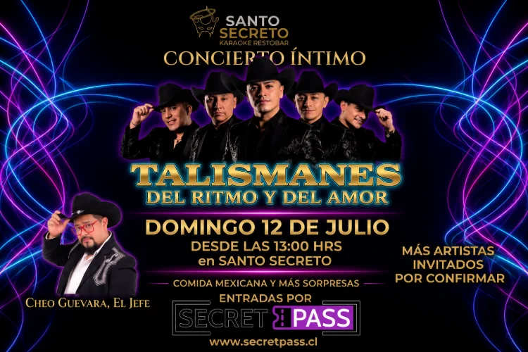 Los Talismanes del Ritmo y del Amor - 12 de Julio