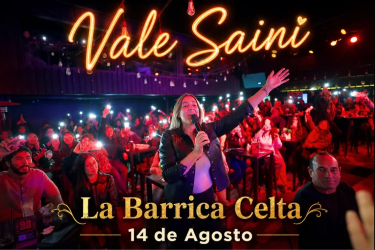Vale Saini en Teatro La Barrica Celta - 14 de Agosto