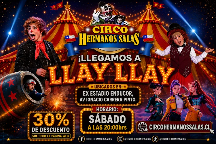 Circo Hermanos Salas llega a LLAY LLAY
