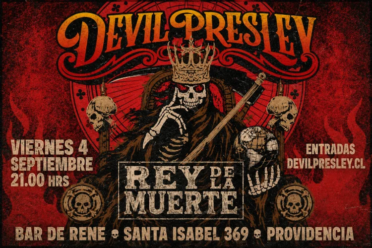 Devil Presley, El Rey de la Muerte en el Bar de Rene - 4 de Septiembre