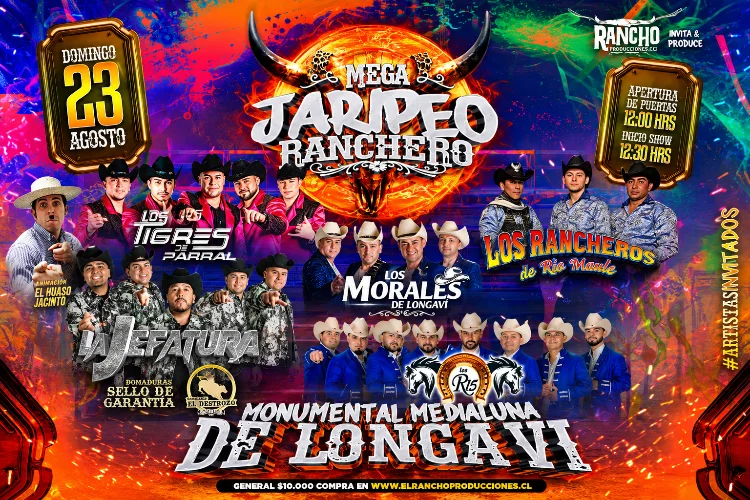 Mega Jaripeo Ranchero - 23 de Agosto