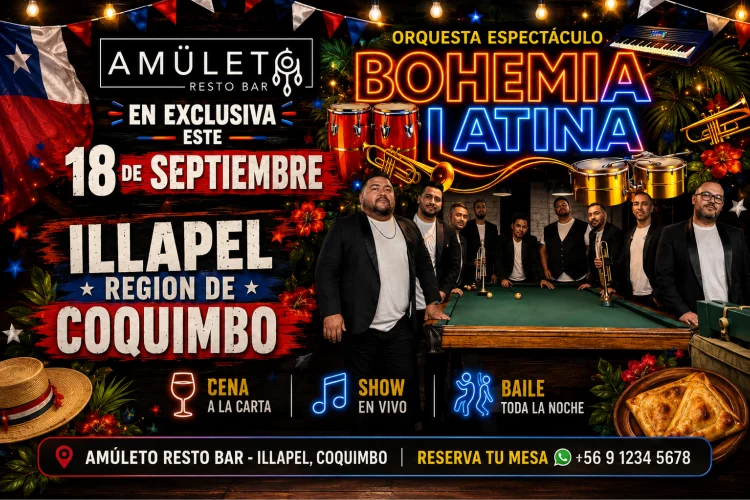 AMULETO CELEBRA FIESTAS PATRIAS ESTE 18 DE SEPTIEMBRE🔥